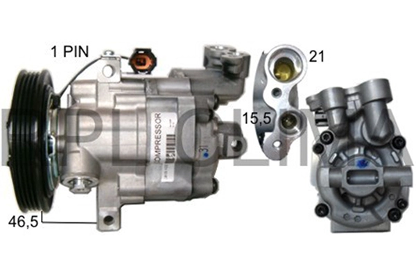 Compresseur, climatisation RPL QUALITY APCONI5044