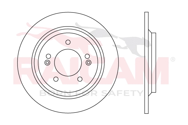Disque de frein RAICAM RD01598