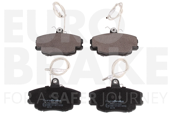 Kit de plaquettes de frein, frein à disque EUROBRAKE 5502221926