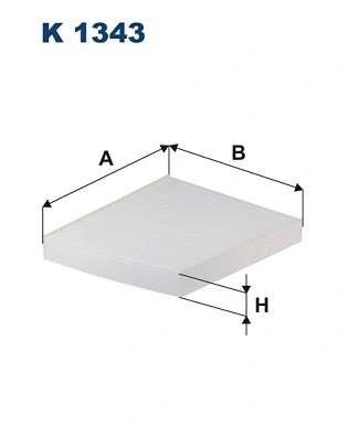 Filtre, air de l'habitacle FILTRON K 1343
