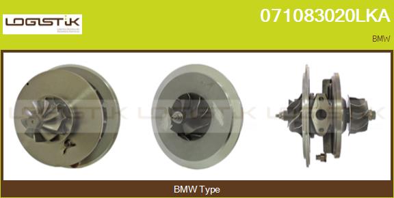Groupe carter, turbocompresseur LGK 071083020LKA
