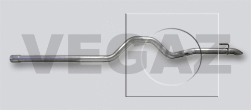 Tuyau d'échappement VEGAZ GmbH MR-310