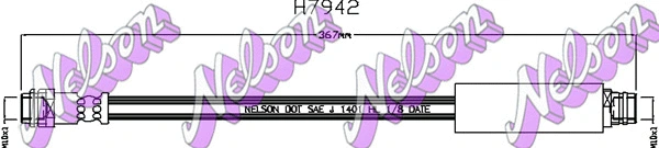 Flexible de frein KAWE H7942