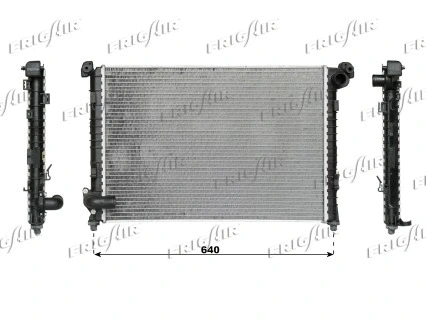 Radiateur, refroidissement du moteur FRIGAIR 0102.3090
