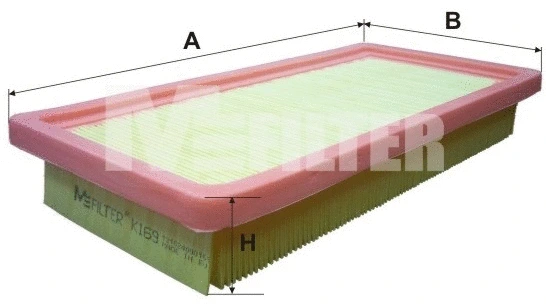 Filtre à air MFILTER K 169