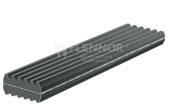 Courroie trapézoïdale à nervures FLENNOR 6DPK1195