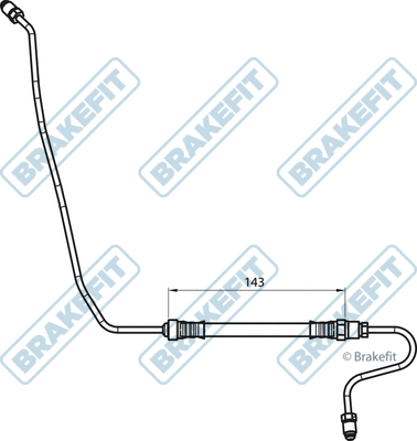 Flexible de frein APEC BHO4338