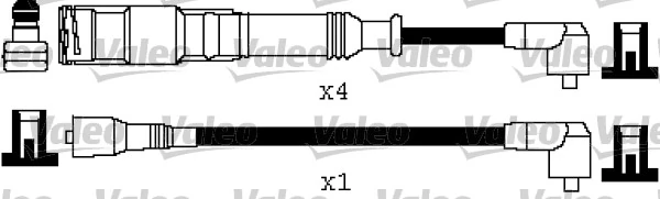 Kit de câbles d'allumage VALEO 346217