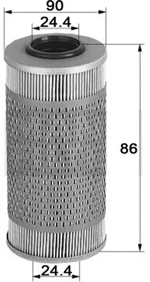 Filtre à huile JS ASAKASHI OE1008