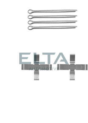 Kit d'accessoires, plaquette de frein à disque ELTA AUTOMOTIVE EA8556