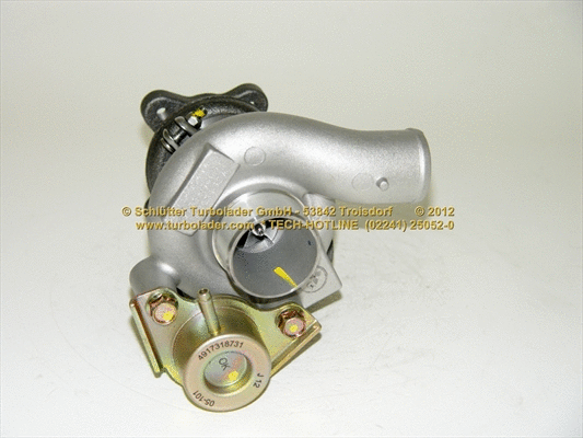 Turbocompresseur, suralimentation SCHLÜTTER TURBOLADER 172-02365