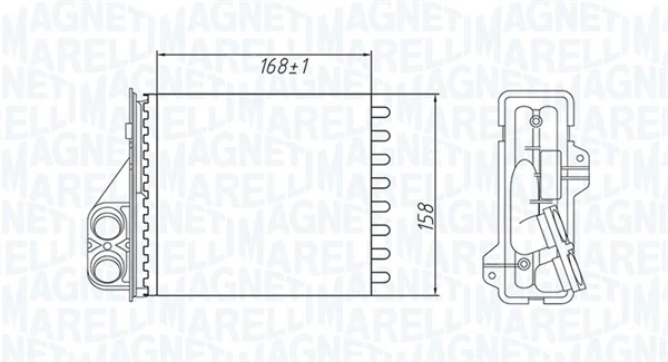 Système de chauffage MAGNETI MARELLI 350218479000