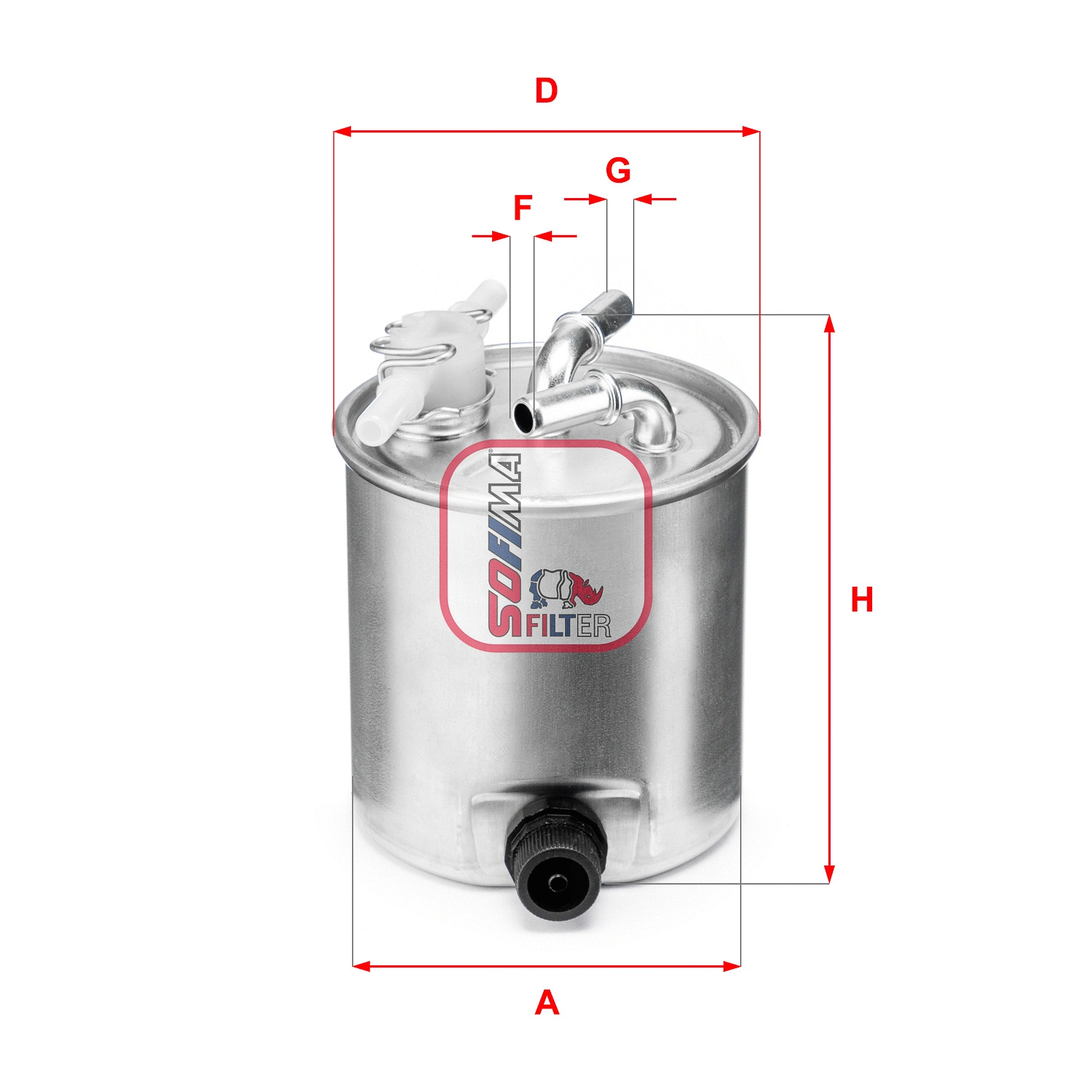 Filtre à carburant SOFIMA S 5392 GC