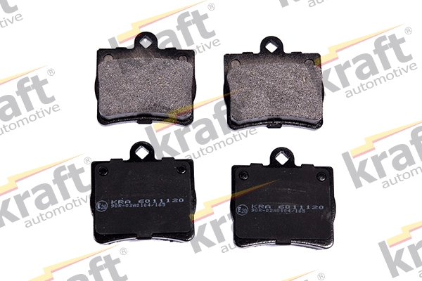 Kit de plaquettes de frein, frein à disque KRAFT AUTOMOTIVE 6011120