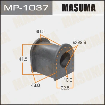 Coussinet de palier, stabilisateur MASUMA MP-1037