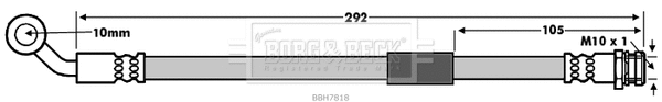 Flexible de frein BORG & BECK BBH7818