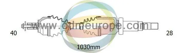 Arbre de transmission 4X4 ESTANFI EST-18-152330