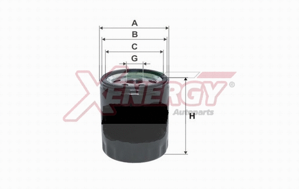 Filtre à huile AP XENERGY X1595971