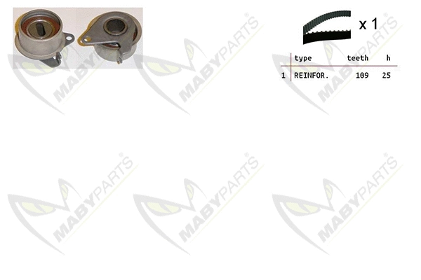 Kit de courroie crantée MABYPARTS OBK010498