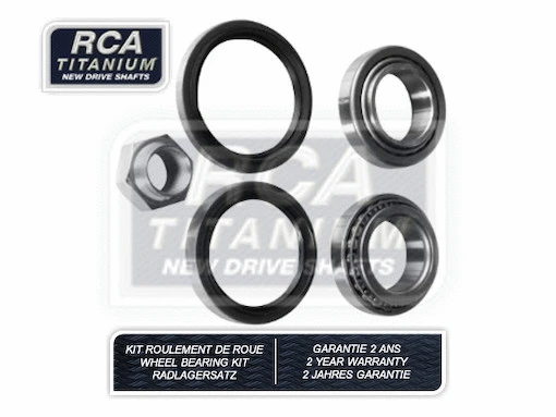 Kit de roulements de roue RCA FRANCE RCAK1433