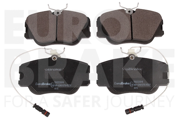 Kit de plaquettes de frein, frein à disque EUROBRAKE 5502223318