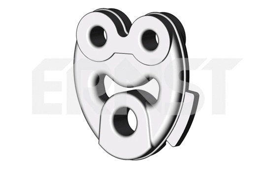 Suspension, échappement ERNST 499705