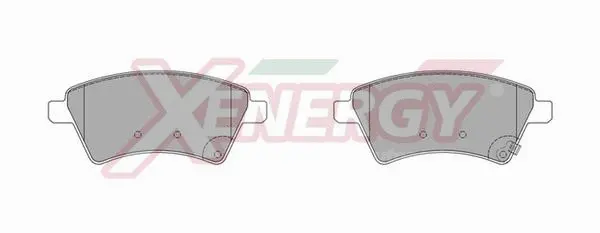 Kit de plaquettes de frein, frein à disque AP XENERGY X40959
