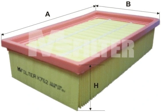 Filtre à air MFILTER K 762