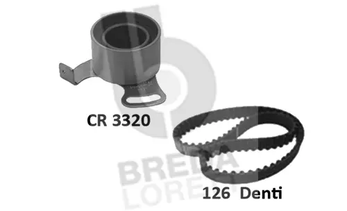 Kit de courroie crantée BREDA LORETT KCD0410