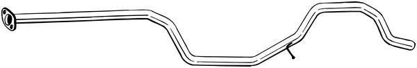 Tuyau d'échappement KLOKKERHOLM 950-103