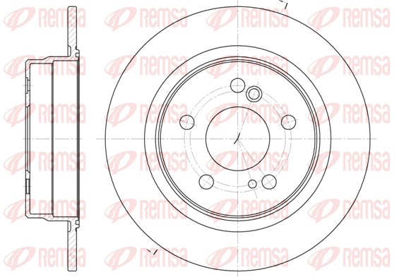 Disque de frein REMSA 6270.00