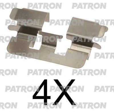 Kit d'accessoires, plaquette de frein à disque PATRON PSRK1106