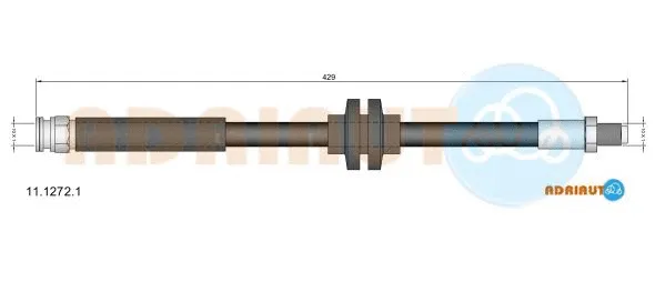 Flexible de frein ADRIAUTO 11.1272.1