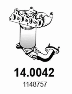 Catalyseur ASSO 14.0042
