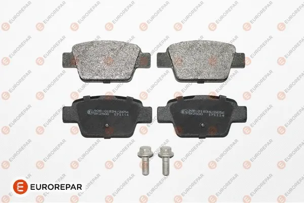 Kit de plaquettes de frein, frein à disque EUROREPAR 1617256780