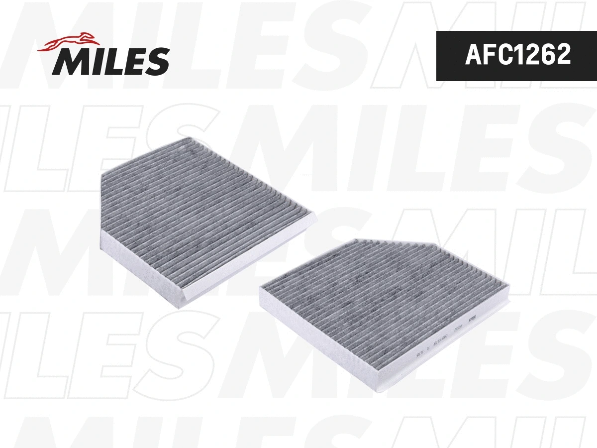 Filtre, air de l'habitacle MILES AFC1262
