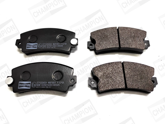 Kit de plaquettes de frein, frein à disque CHAMPION 571224CH
