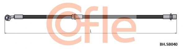 Flexible de frein COFLE 92.BH.SB040