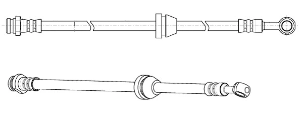 Flexible de frein CEF 512607