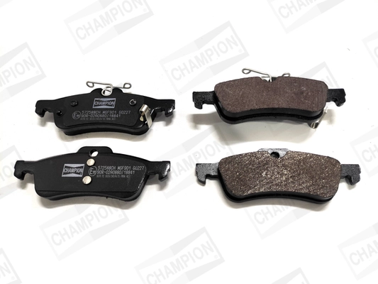 Kit de plaquettes de frein, frein à disque CHAMPION 572588CH
