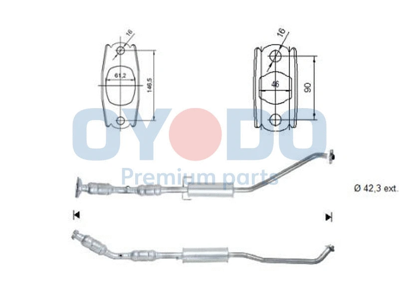 Catalyseur Oyodo 10N0120-OYO