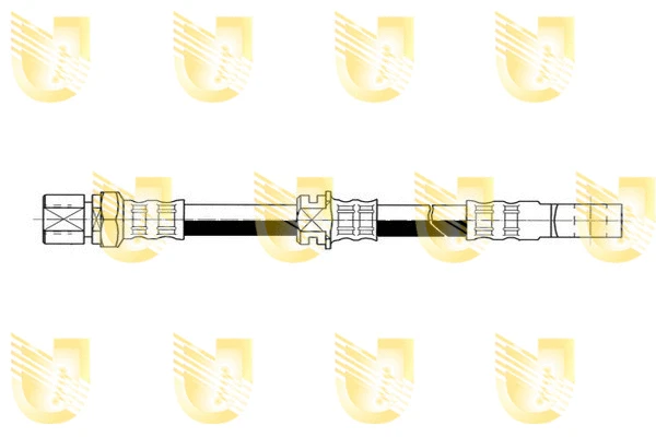 Flexible de frein UNIGOM 379802