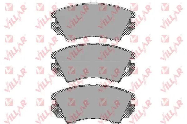 Kit de plaquettes de frein, frein à disque VILLAR 626.1467