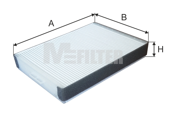 Filtre, air de l'habitacle MFILTER K 9083