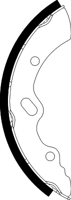 Jeu de mâchoires de frein NISSHINBO NS3005