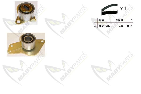 Kit de courroie crantée MABYPARTS OBK010295