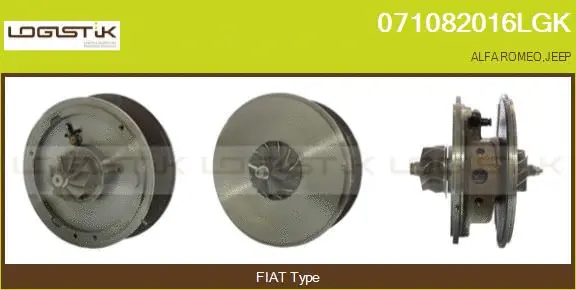 Groupe carter, turbocompresseur LGK 071082016LGK
