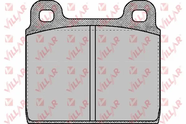 Kit de plaquettes de frein, frein à disque VILLAR 626.0027