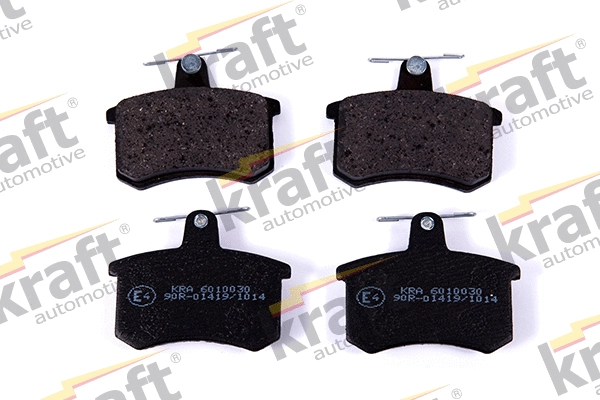 Kit de plaquettes de frein, frein à disque KRAFT AUTOMOTIVE 6010030