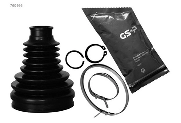 Jeu de joints-soufflets, arbre de commande GSP-BR 760166